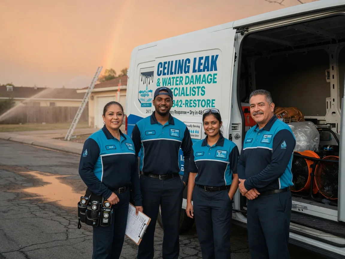 Ceiling Leak Cleanup company in Mackeyville, PA