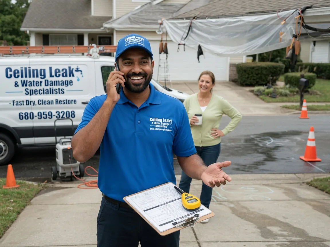Ceiling Leak Cleanup Mackeyville, PA FAQs